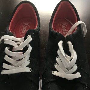 Keds black sneakers size 8 women
